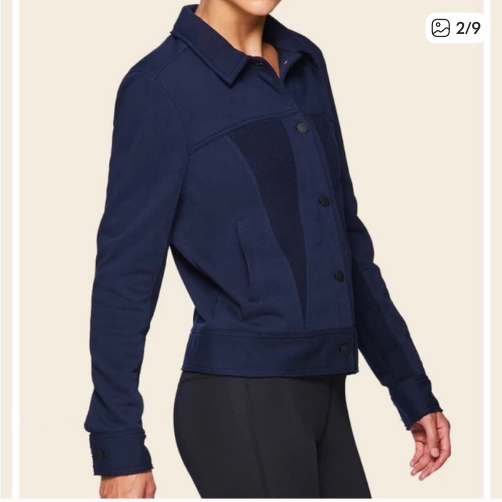 ALALA zephyr jacket. Navy. Size M. NWT - Picture 3 of 7